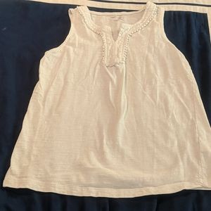 EUC white tank size XL